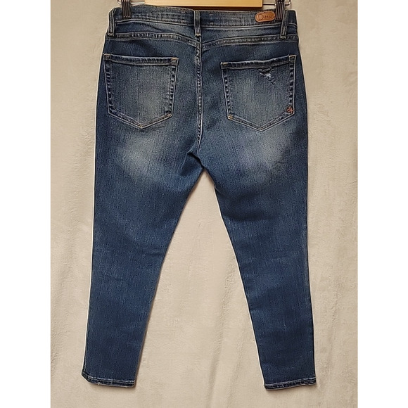 Dittos Distressed Skinny Jeans Country Western Stretch Comfort Utility Size 27 - Picture 7 of 12